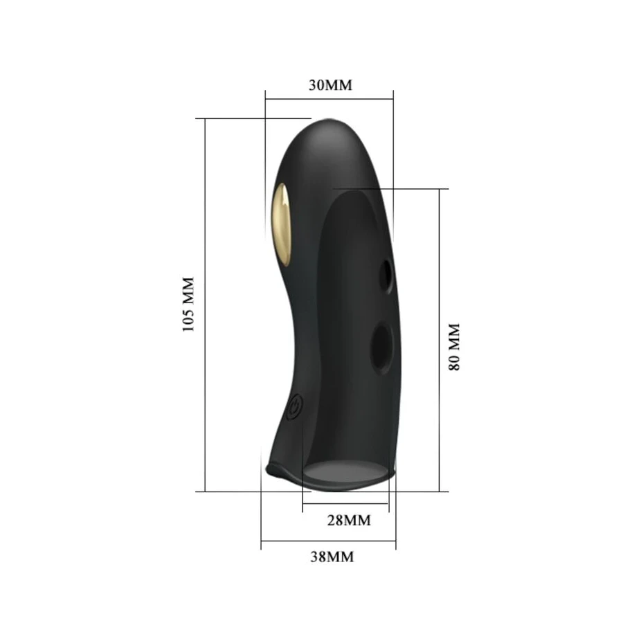 PRETTY LOVE - COPRIDITA PER ELETTROSTIMOLATORE MARICO NERO